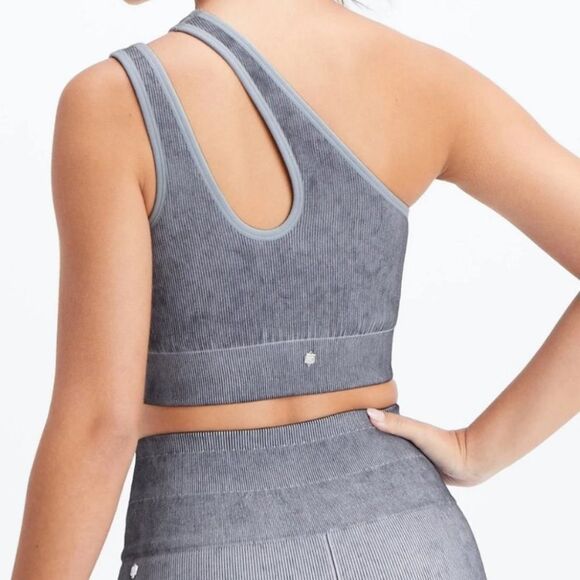 FABLETICS Christa Asymmetrical Low-Impact Sports Bra Size Small - Picture 2 of 10